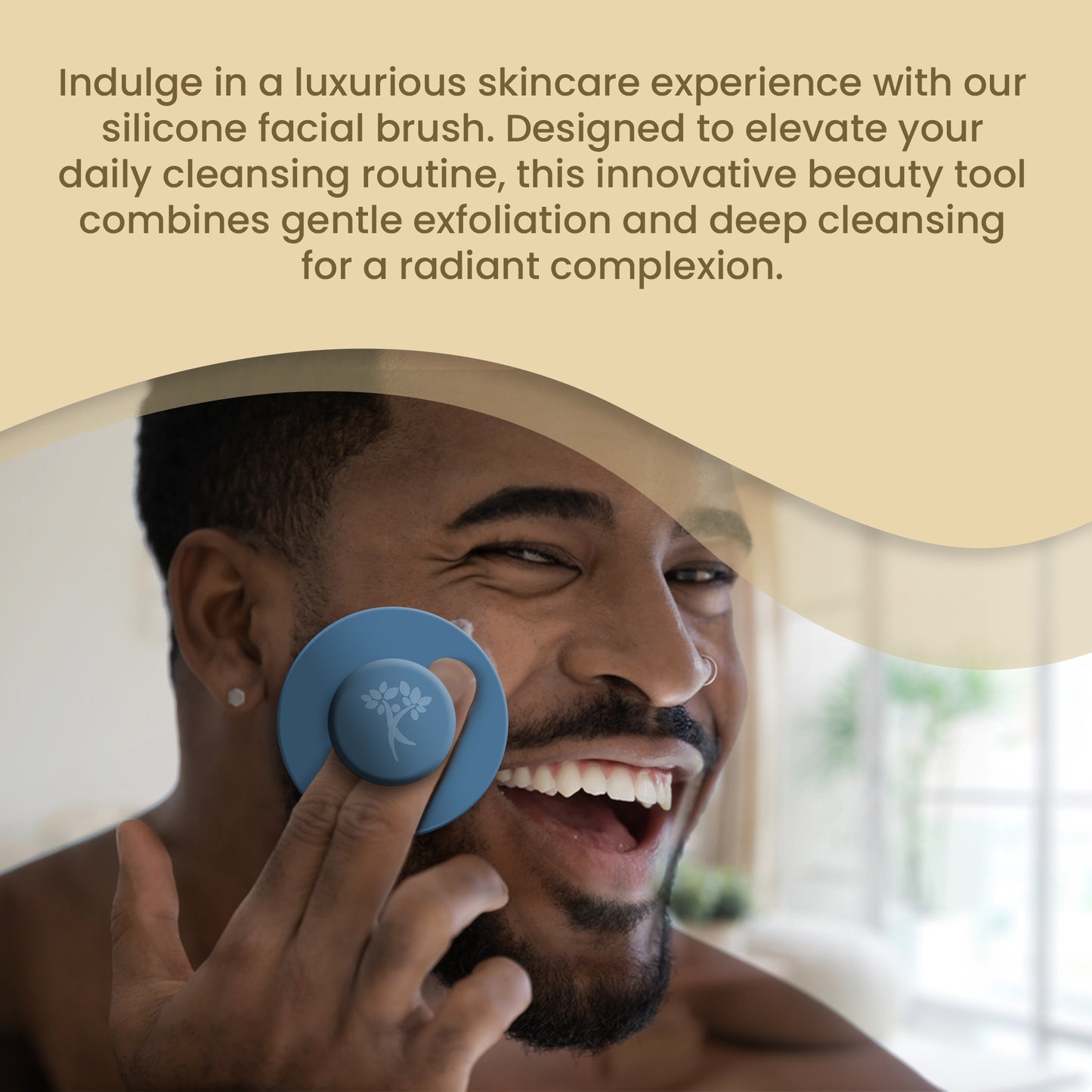 Glowsavy Exfoliating Manual Facial Skin Scrubber-2 Pack