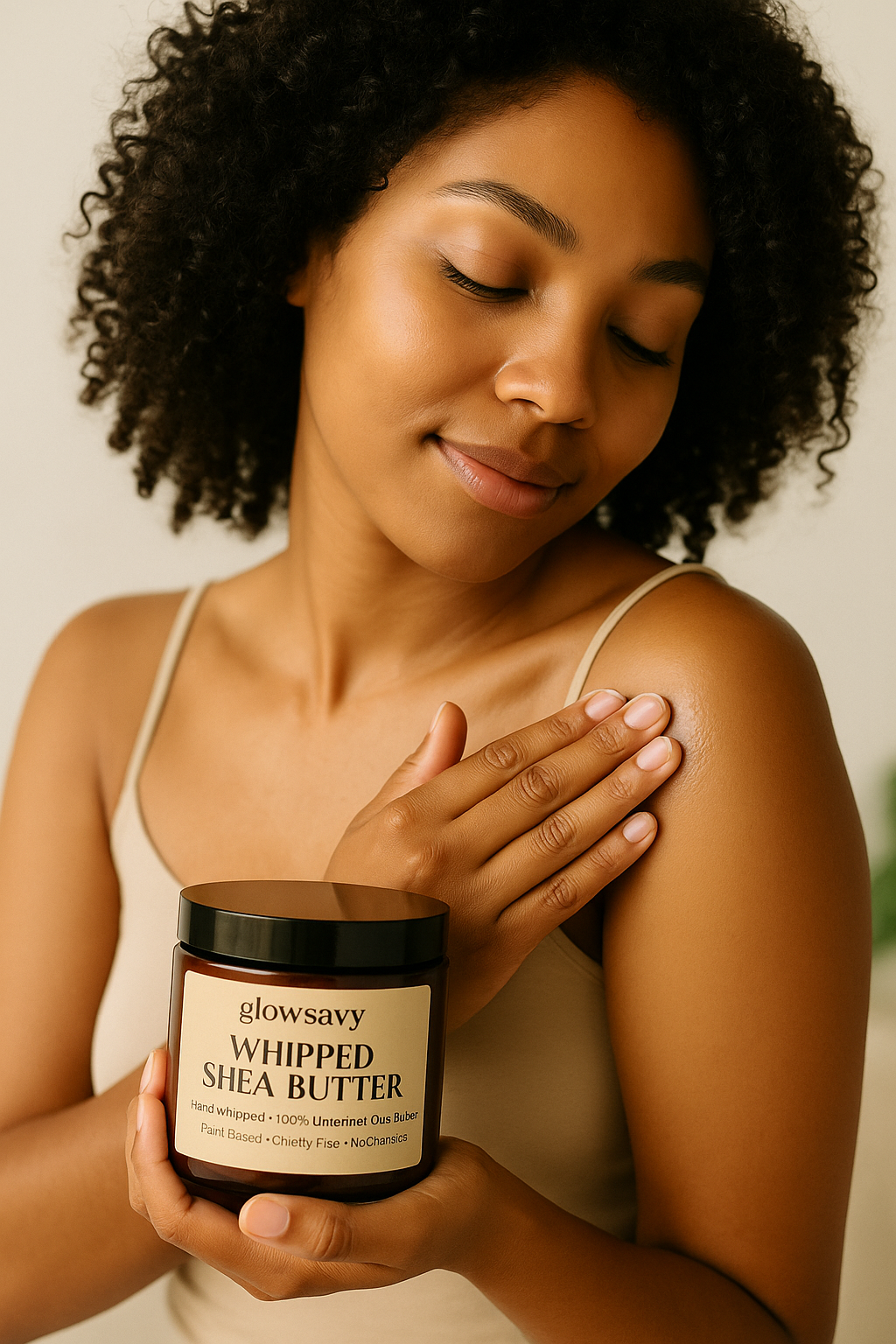 Hand-whipped to creamy perfection, this 100% Ghana shea butter melts into skin and hair—your daily glow ritual, redefined.