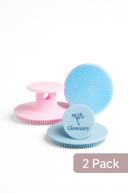 Glowsavy Exfoliating Manual Facial Skin Scrubber-2 Pack